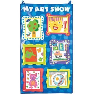Alex My Art Show vinyl display for kids artwork.
